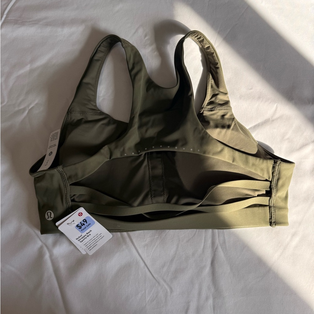 lululemon athletica Olive Sports Bra